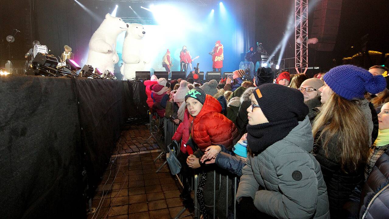 Kalėdų eglės įžiebimas Kaune