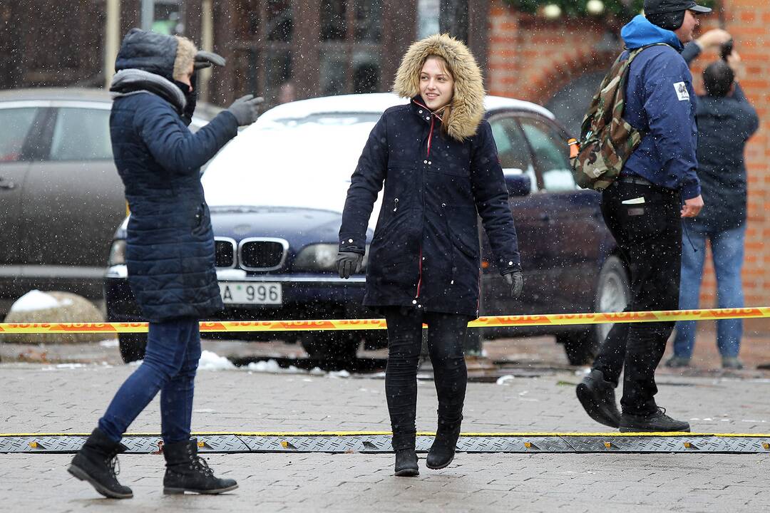 Rengiamasi Kauno Kalėdų eglės įžiebimui