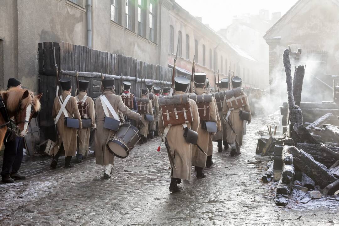 BBC Vilniuje kuria filmą „Karas ir taika“