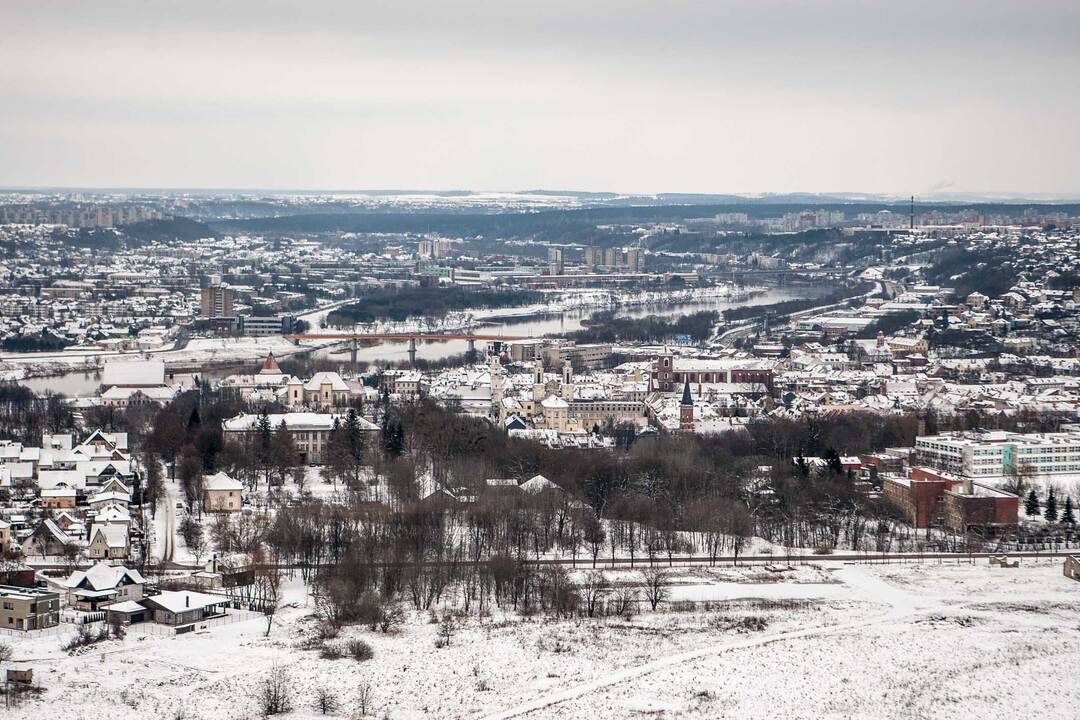 Kaunas iš paukščio skrydžio