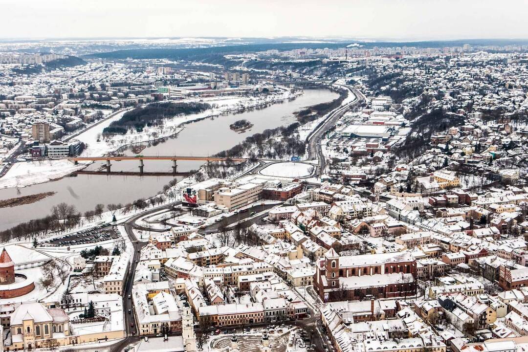 Kaunas iš paukščio skrydžio