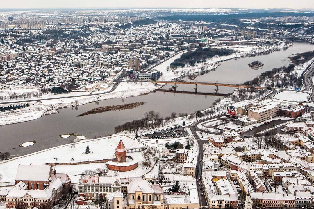 Kaunas iš paukščio skrydžio