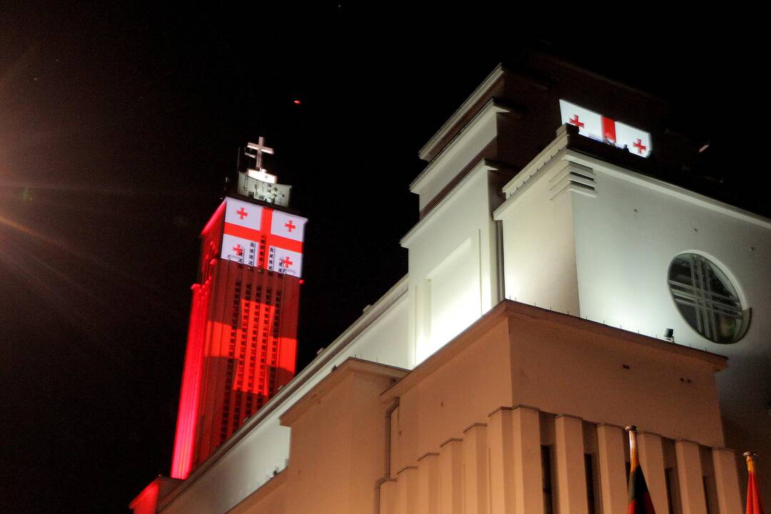Kaunas sveikina Gruziją