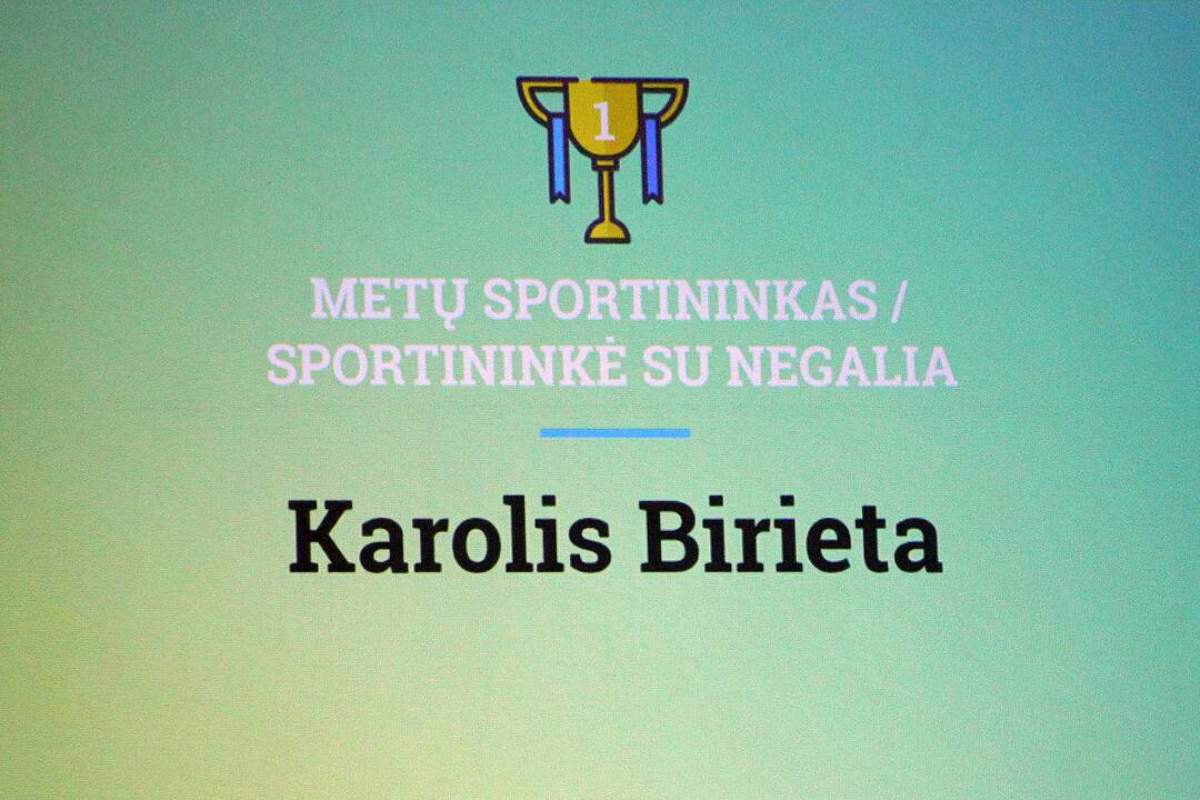 Kauno sporto apdovanojimai 2017