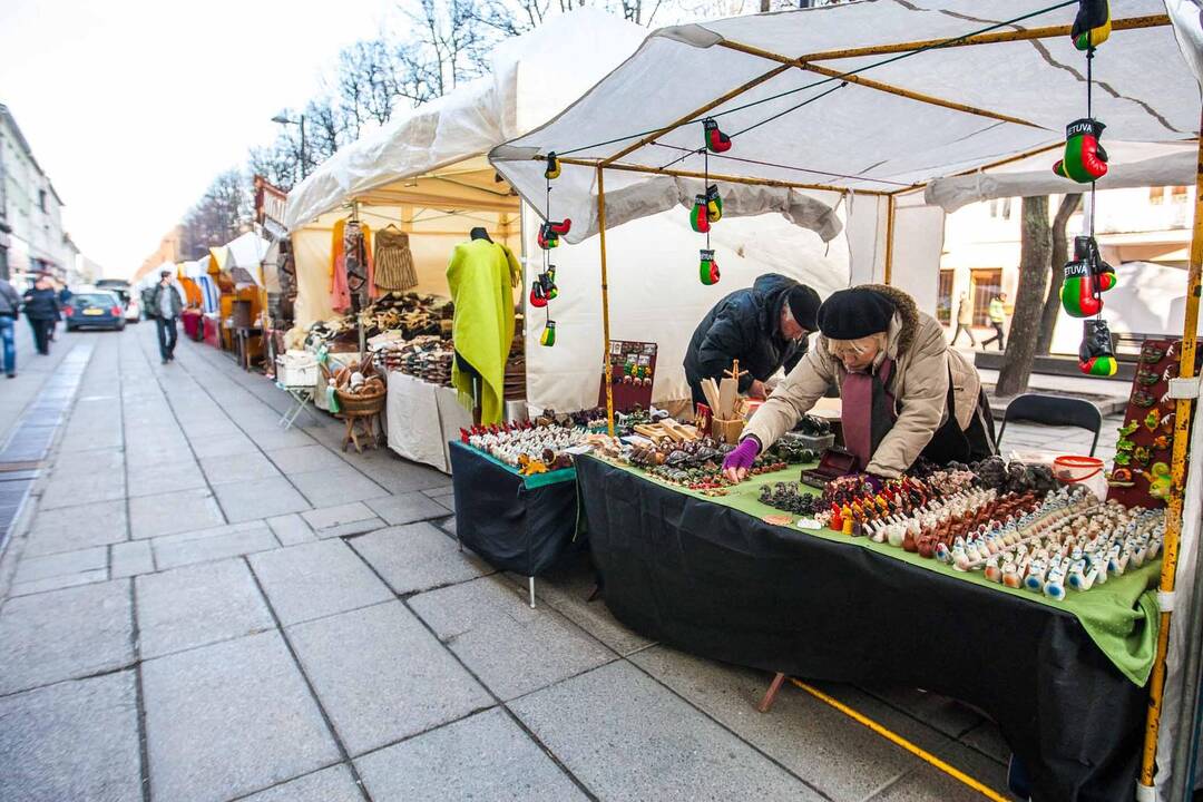 Kazimiero mugė jau šurmuliuoja Kauno centre