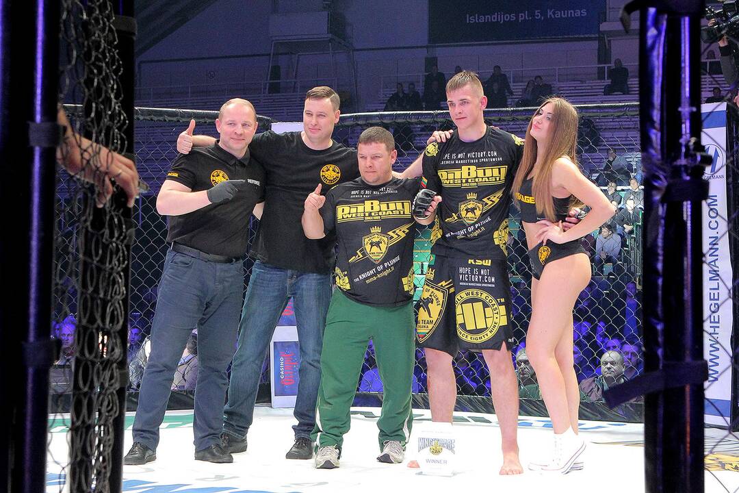 „King of the Cage“ Baltijos turas Kaune