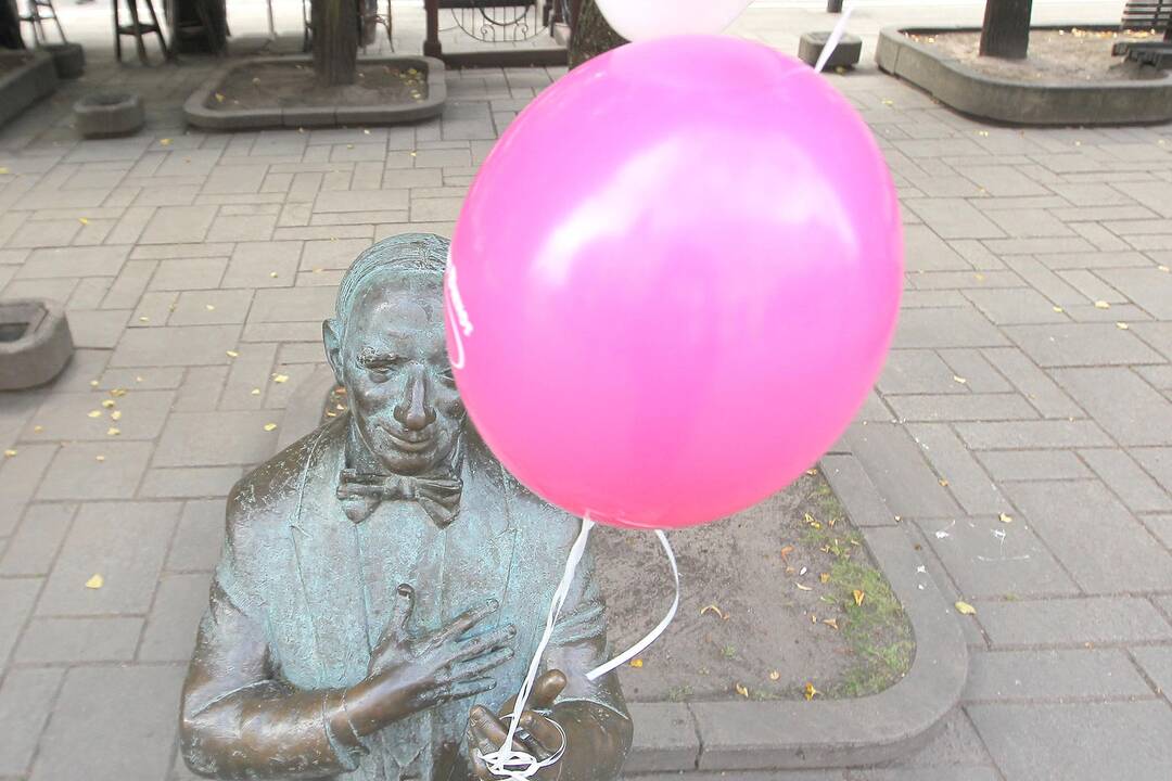 Kauno jaunimo dienų balionai Laisvės alėjoje