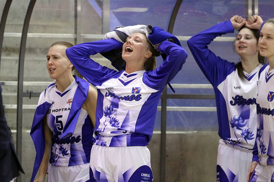 LMKL: „Sirenos“ – „Kibirkštis“ 80:76
