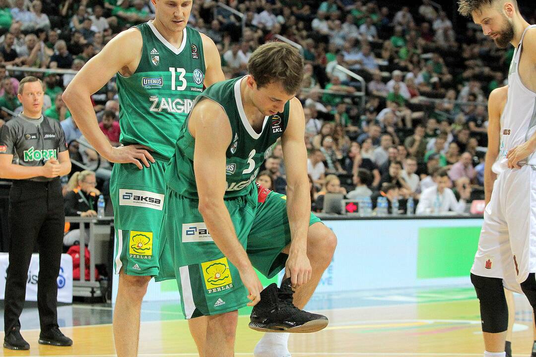 LKL pusfinalis: „Žalgiris“ – „Lietkabelis“ 93:69