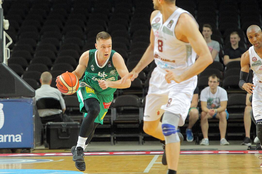 LKL pusfinalis: „Žalgiris“ – „Lietkabelis“ 93:69