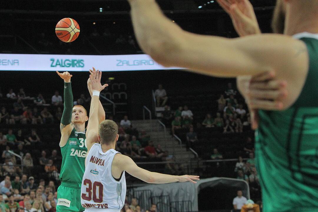 LKL pusfinalis: „Žalgiris“ – „Lietkabelis“ 93:69