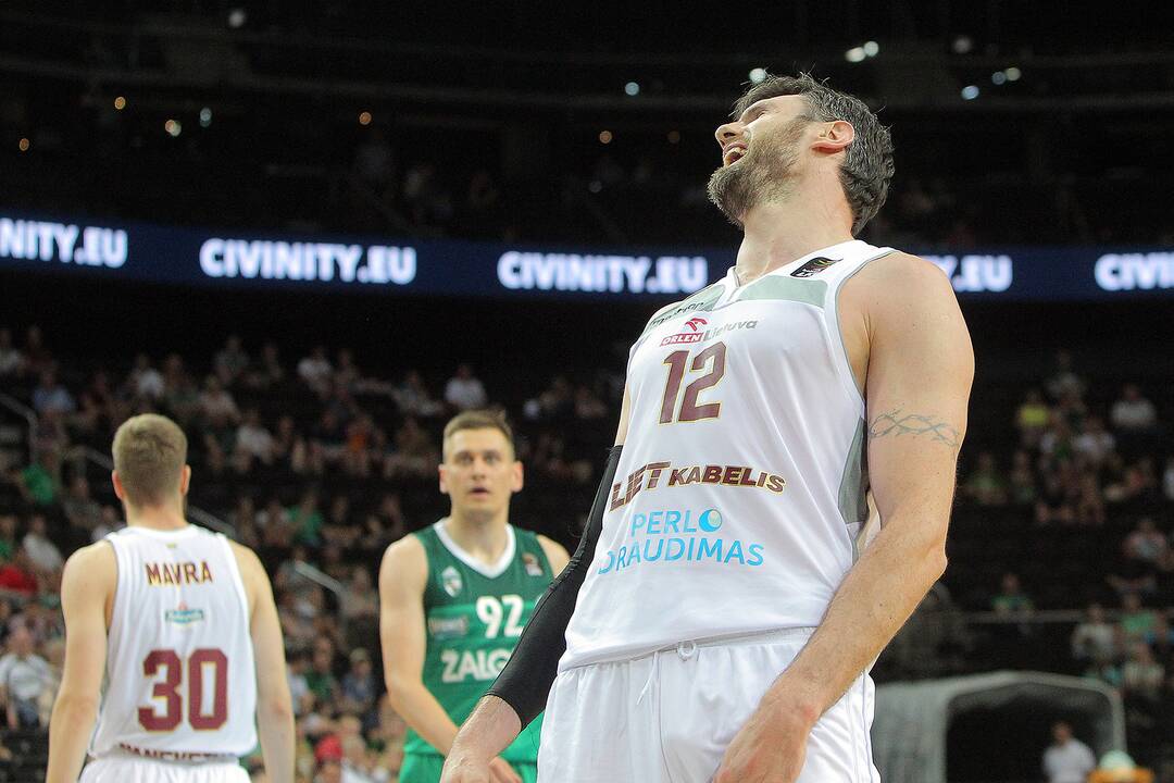 LKL pusfinalis: „Žalgiris“ – „Lietkabelis“ 93:69
