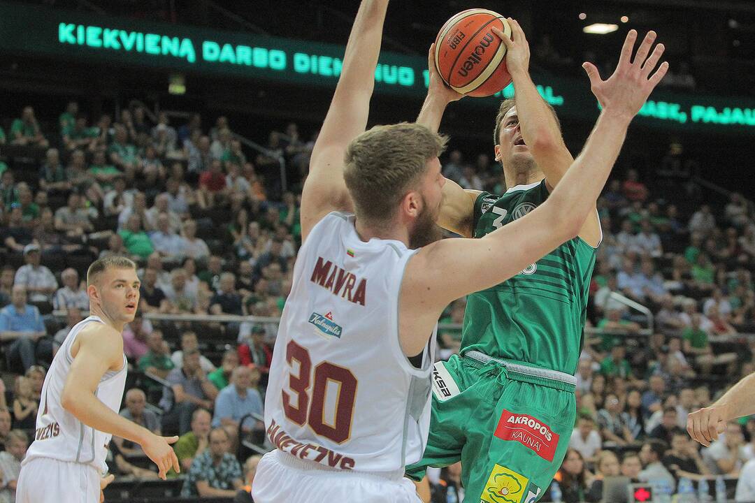 LKL pusfinalis: „Žalgiris“ – „Lietkabelis“ 93:69