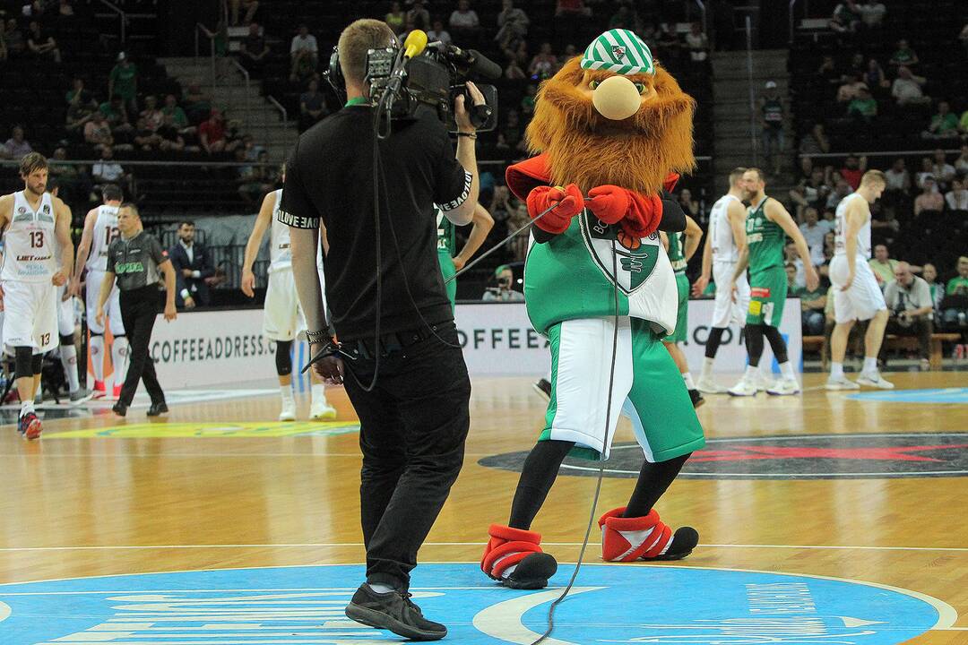 LKL pusfinalis: „Žalgiris“ – „Lietkabelis“ 93:69
