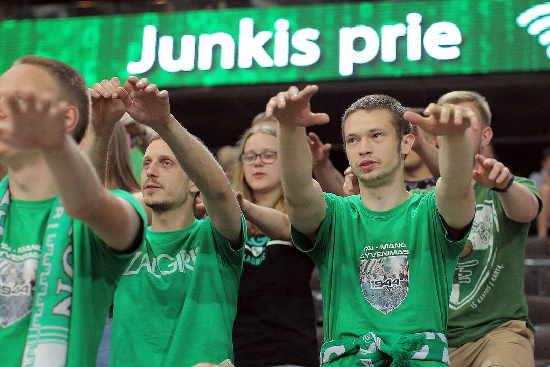 LKL pusfinalis: „Žalgiris“ – „Lietkabelis“ 93:69