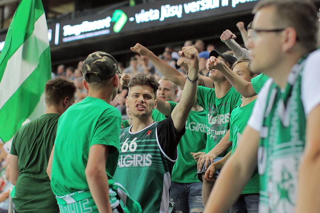 LKL pusfinalis: „Žalgiris“ – „Lietkabelis“ 93:69