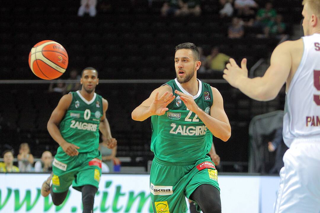 LKL pusfinalis: „Žalgiris“ – „Lietkabelis“ 93:69