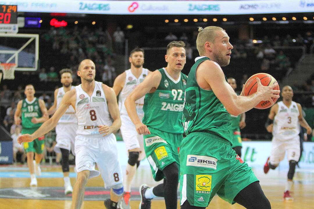 LKL pusfinalis: „Žalgiris“ – „Lietkabelis“ 93:69