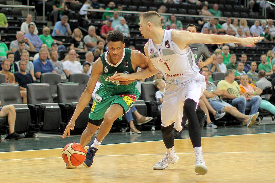 LKL pusfinalis: „Žalgiris“ – „Lietkabelis“ 93:69