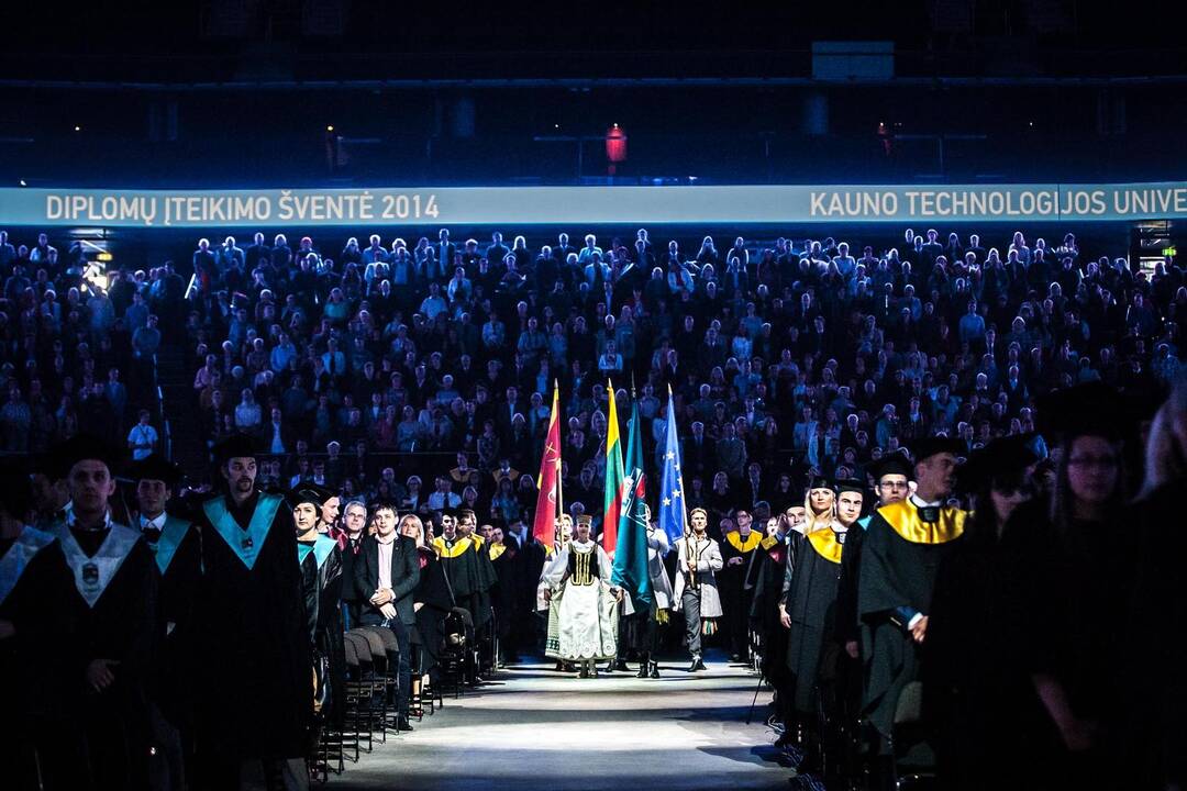 "Žalgirio" arenoje – KTU diplomų teikimai