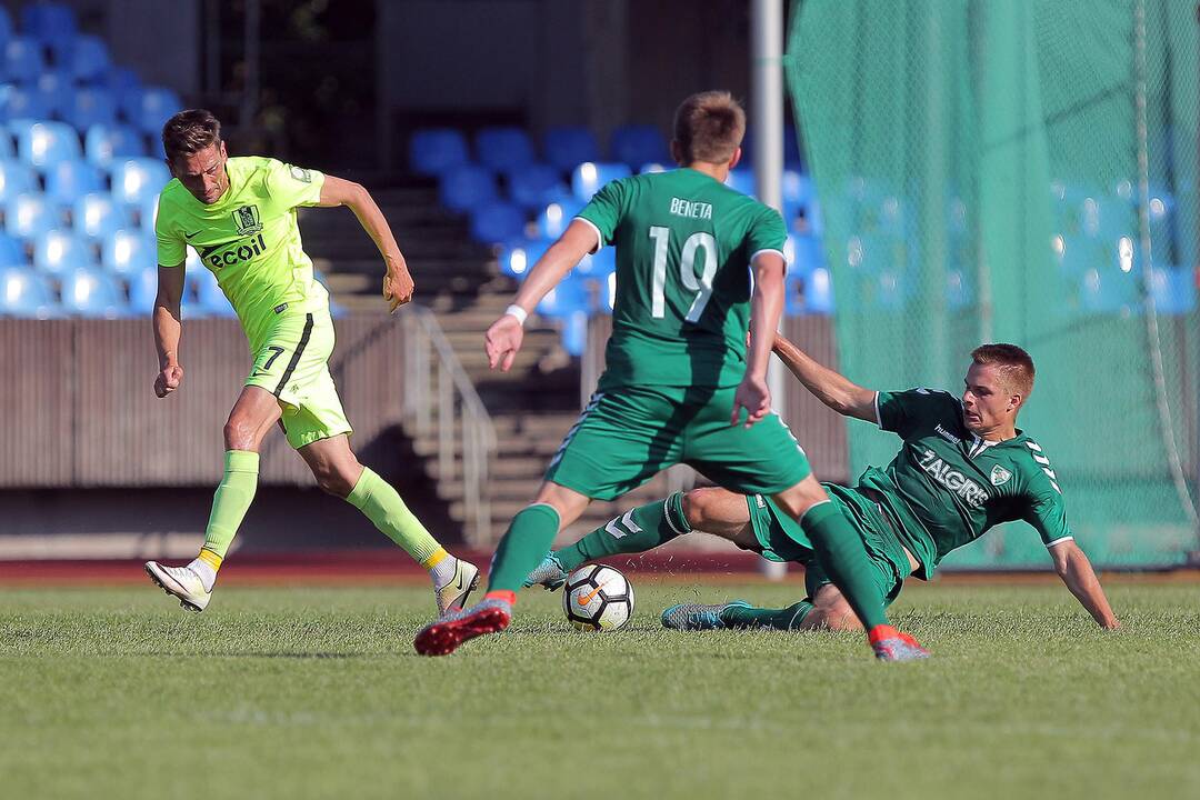 A lyga: „Kauno Žalgiris“ – „Trakai“ 1:1