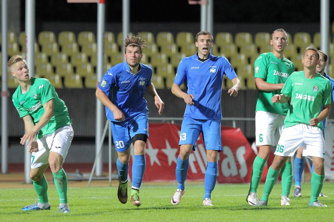 A lyga: „Kauno Žalgiris“ – „Lietava“ 0:1
