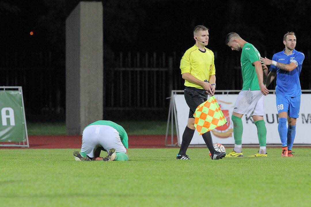 A lyga: „Kauno Žalgiris“ – „Lietava“ 0:1