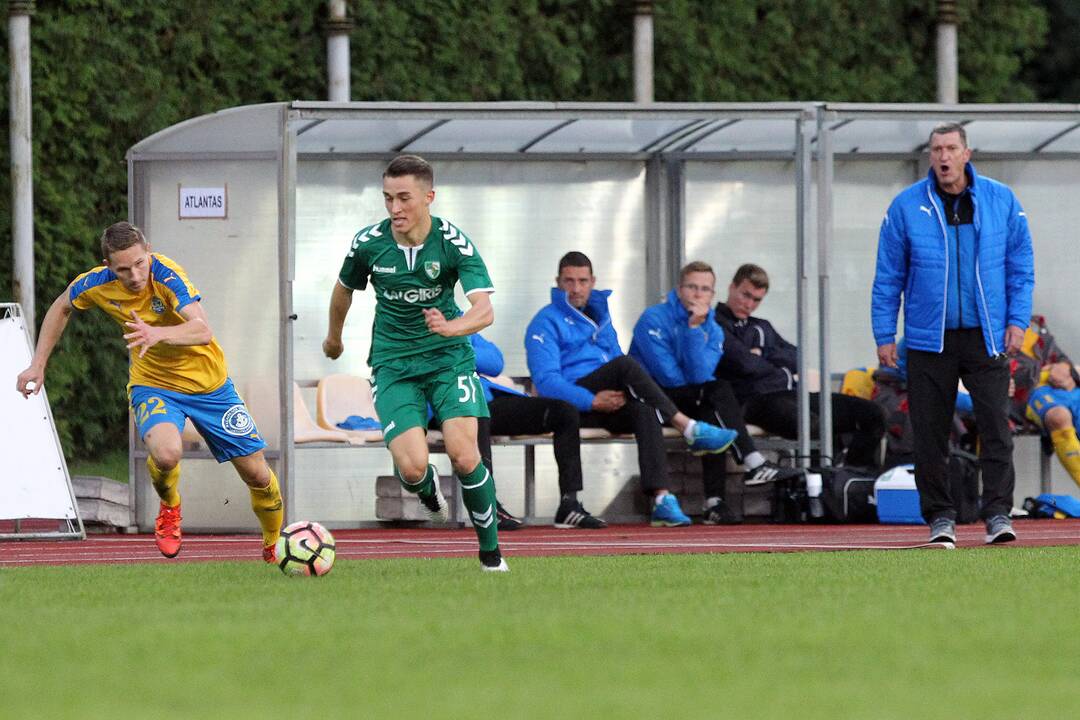A lyga: „Kauno Žalgiris“ – „Atlantas“ 0:1
