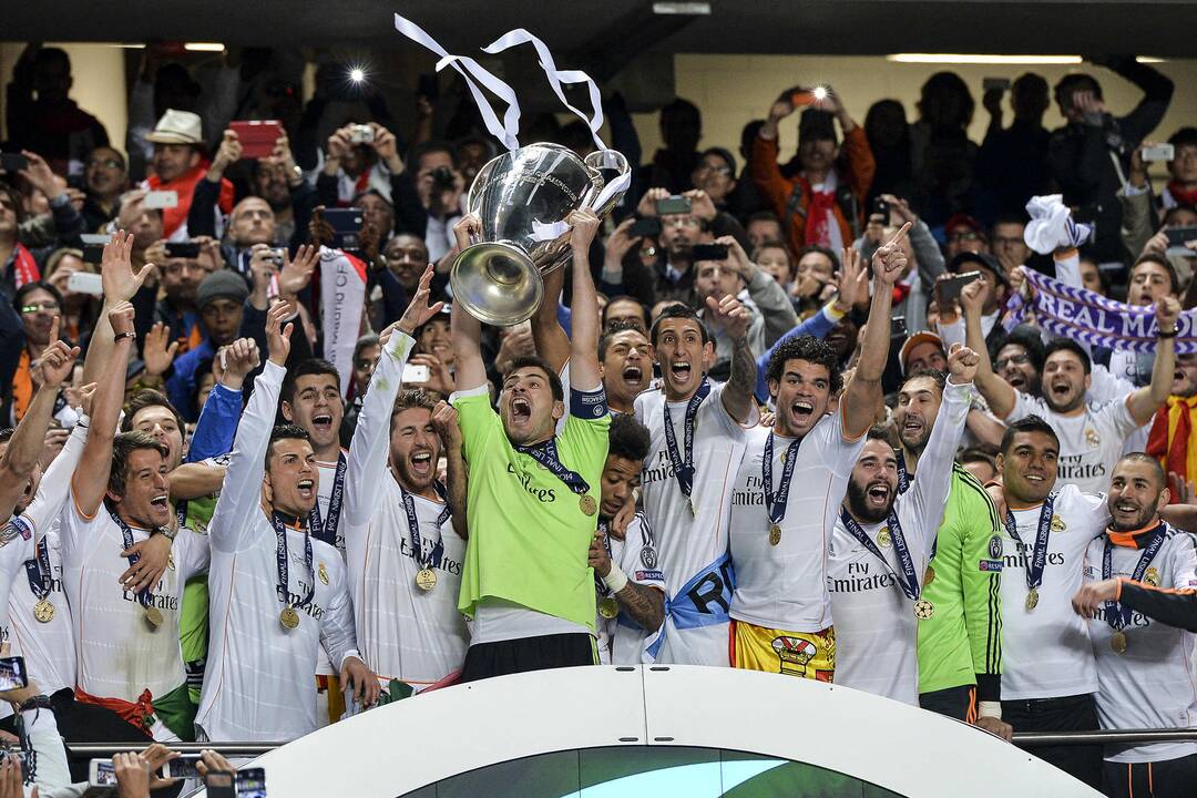 UEFA Čempionų lygos futbolo turnyre triumfavo Madrido "Real"