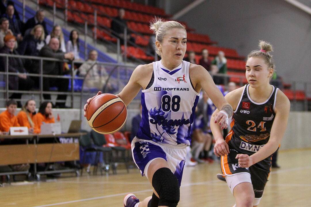 LMKL: „Sirenos“ – „Kibirkštis“ 80:76