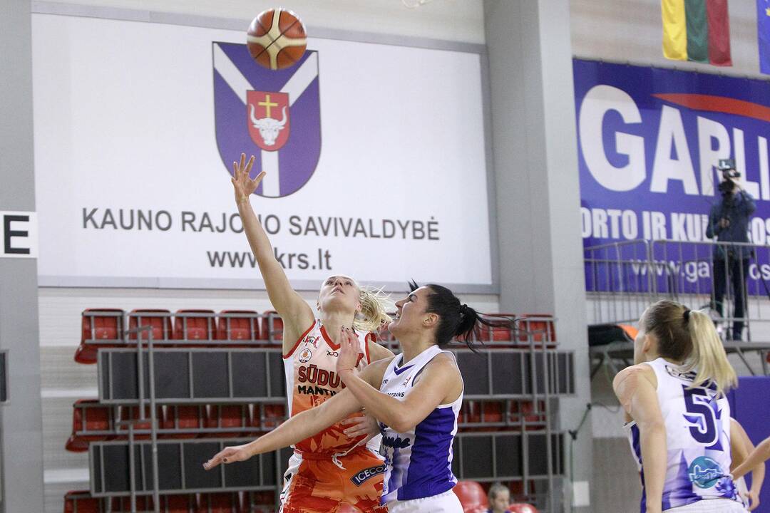 LMKL: „Sirenos“ – „Sūduva“ 62:75
