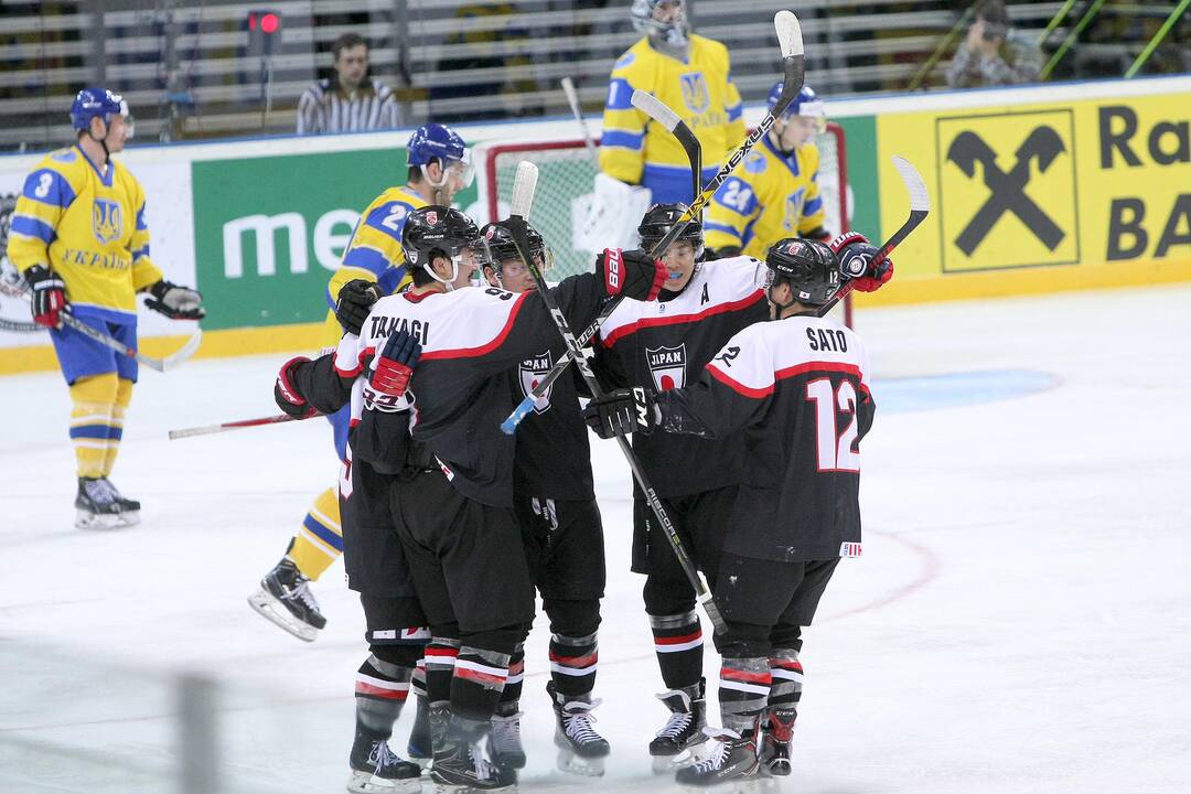 Ledo ritulys: Japonija – Ukraina 7:1