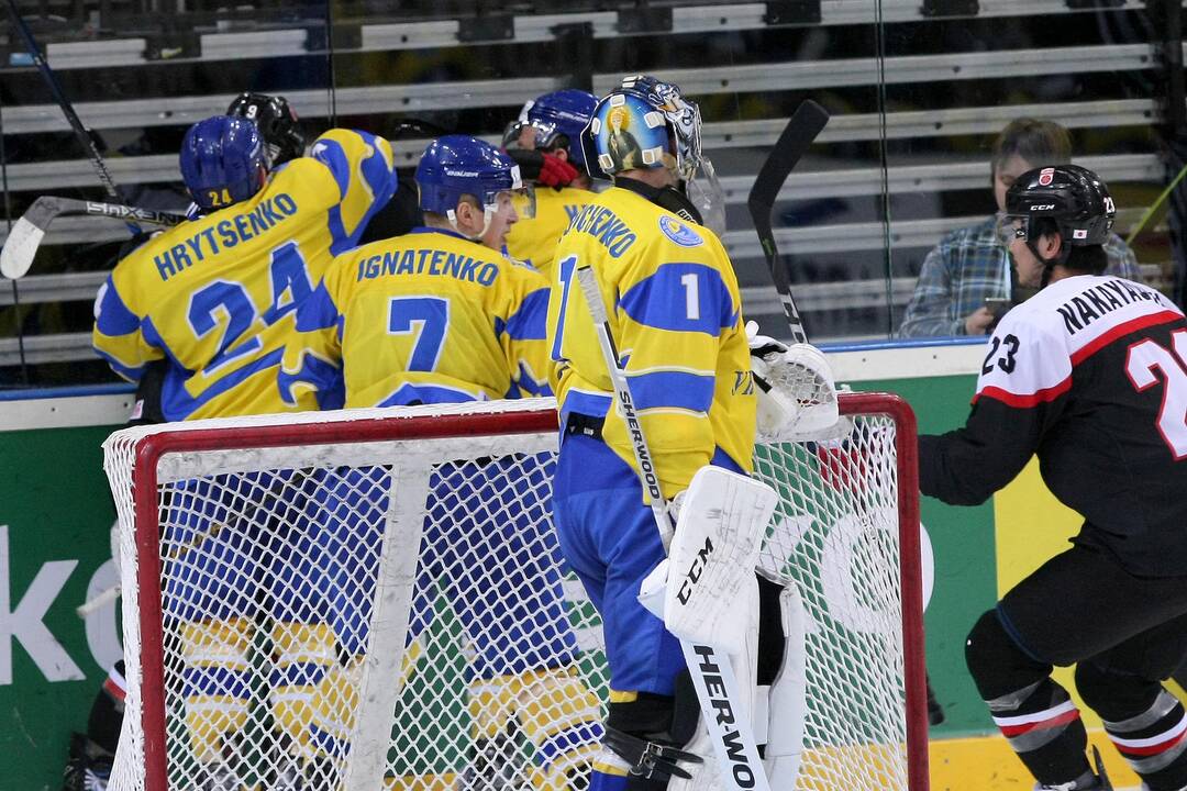 Ledo ritulys: Japonija – Ukraina 7:1