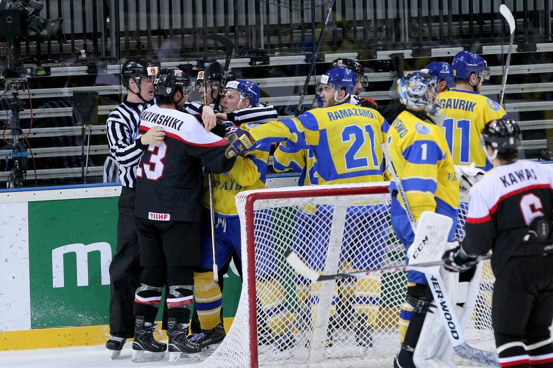 Ledo ritulys: Japonija – Ukraina 7:1