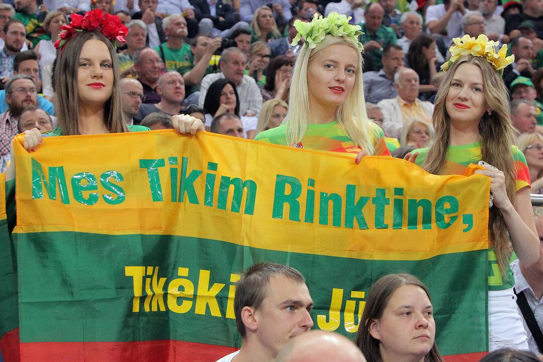 Krepšinis Lietuva - Ispanija 87:83