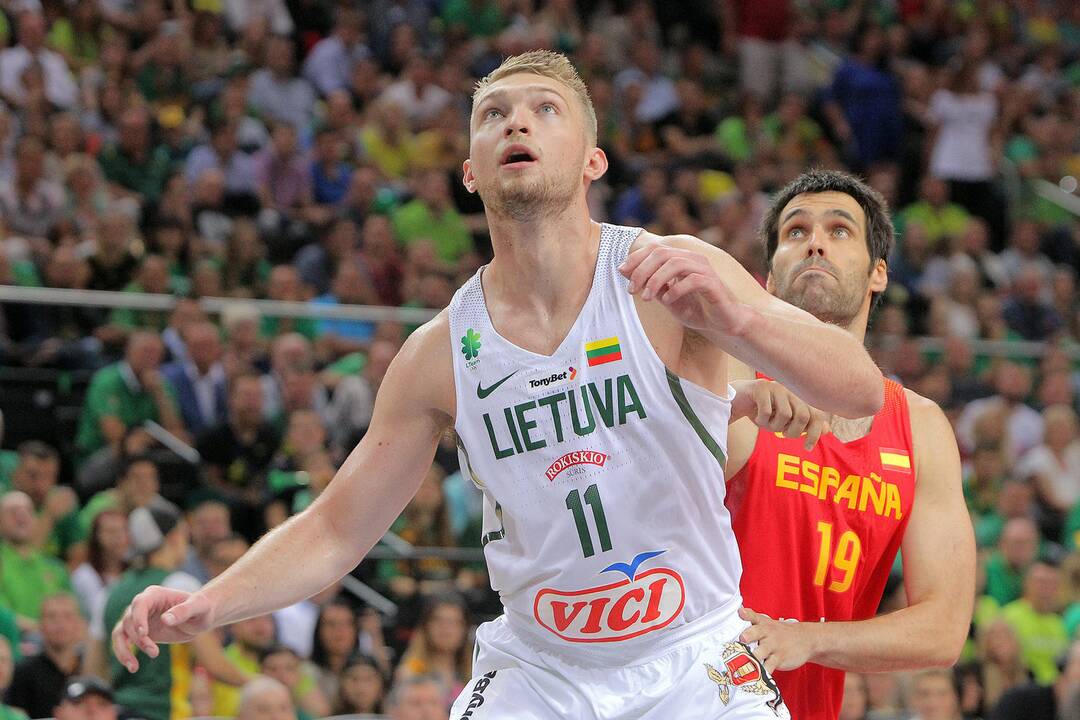 Krepšinis Lietuva - Ispanija 87:83