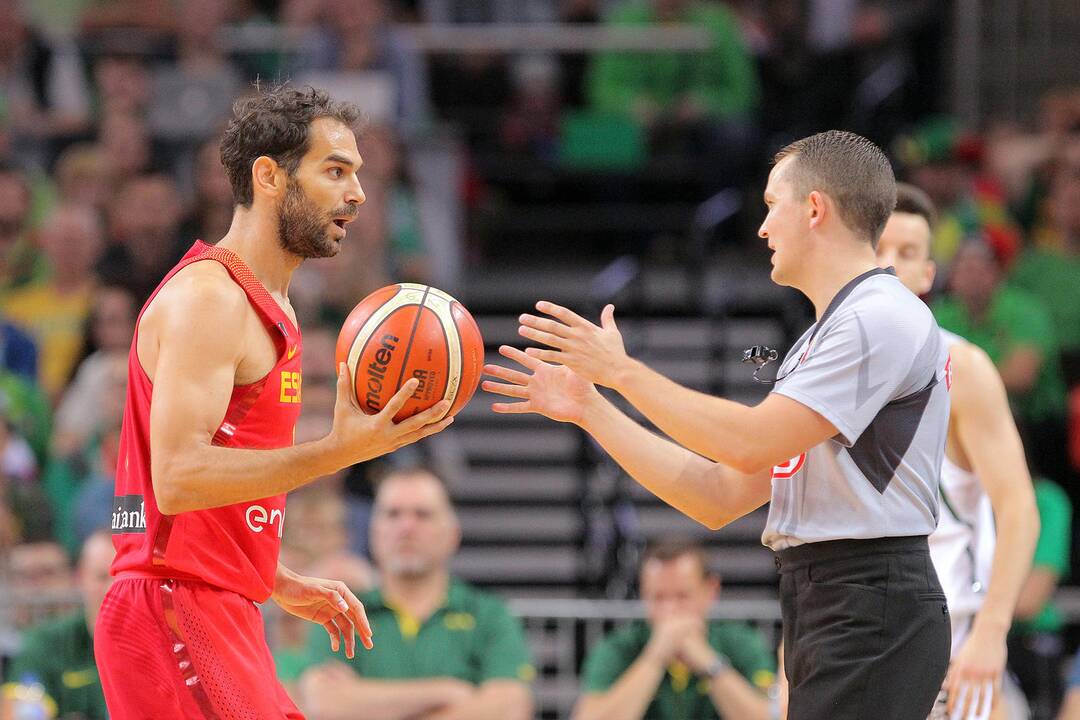 Krepšinis Lietuva - Ispanija 87:83