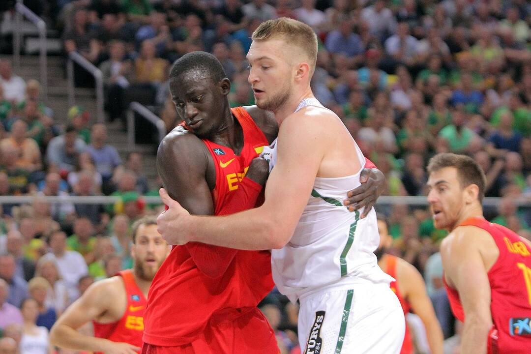Krepšinis Lietuva - Ispanija 87:83