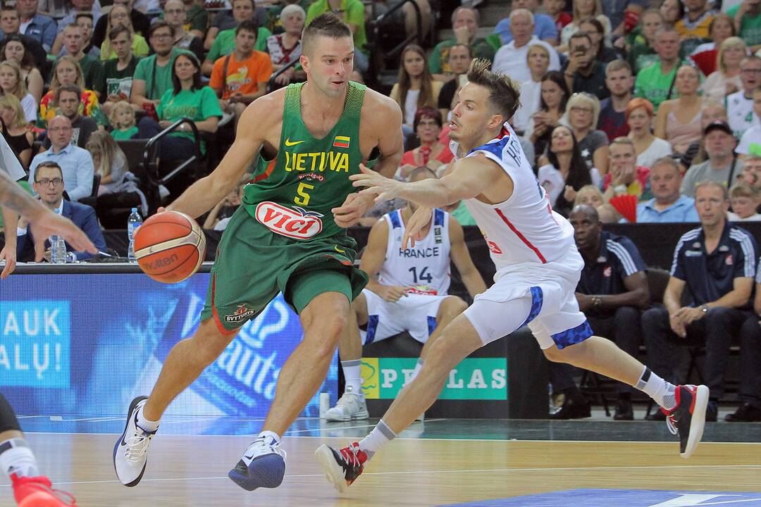 Krepšinio kontrolinės: Lietuva – Prancūzija 96:71