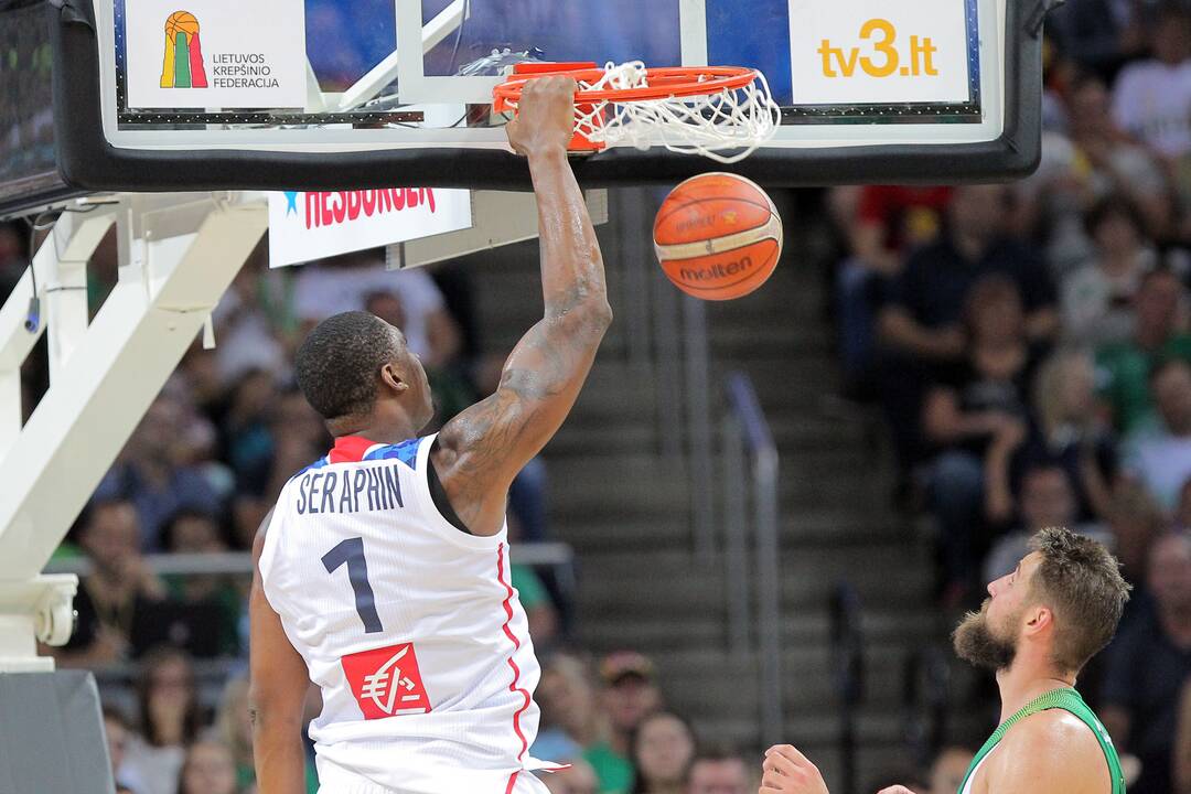 Krepšinio kontrolinės: Lietuva – Prancūzija 96:71