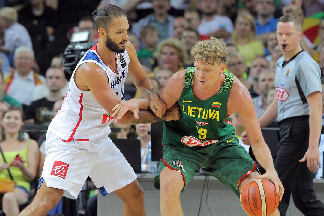 Krepšinio kontrolinės: Lietuva – Prancūzija 96:71