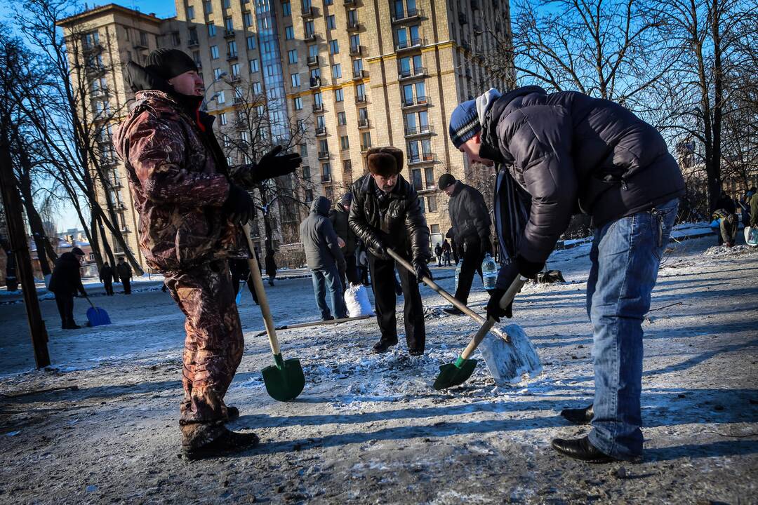 Kruvini įvykiai Kijeve – „Kauno dienos“ korespondento akimis