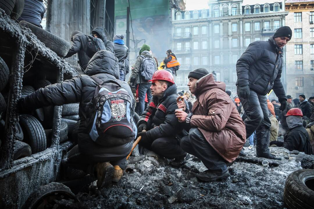 Kruvini įvykiai Kijeve – „Kauno dienos“ korespondento akimis