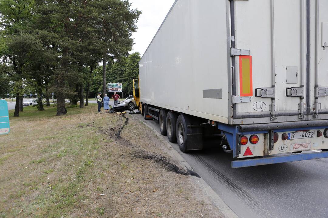 Avarija Lideikio gatvėje