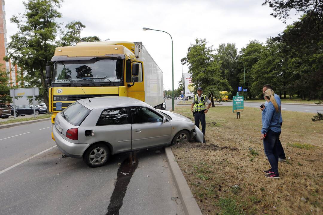 Avarija Lideikio gatvėje