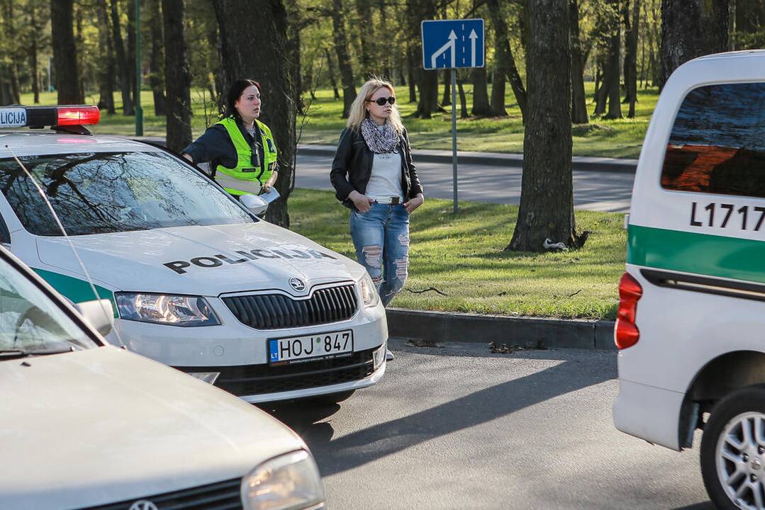 Autoįvykiuose dalyvavo motociklai