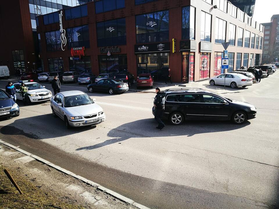 Avarija Naujojo Sodo gatvėje