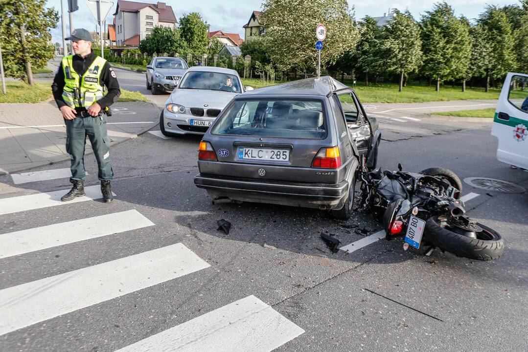 Avarija Agluonos gatvėje