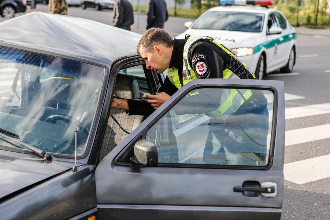 Avarija Agluonos gatvėje
