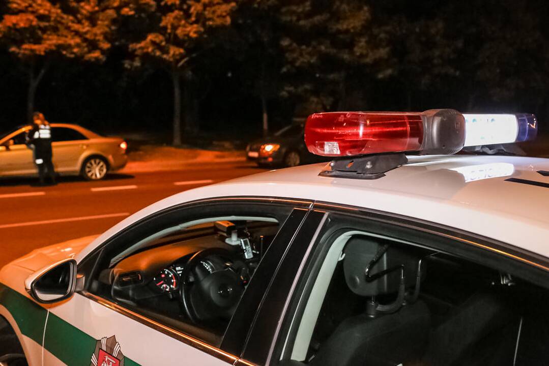 Naktinis policijos reidas Klaipėdoje